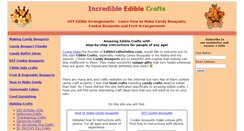 Desktop Screenshot of ediblecraftsonline.com