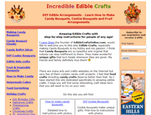 Tablet Screenshot of ediblecraftsonline.com